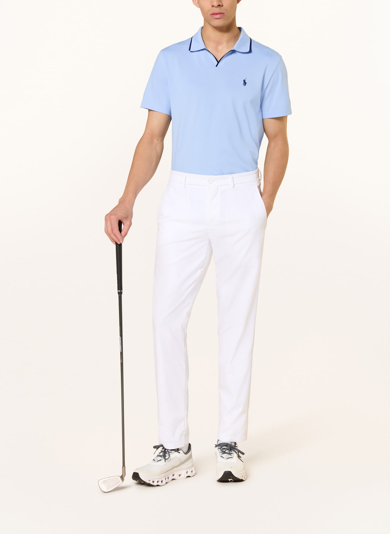 RLX RALPH LAUREN Funktions-Poloshirt: HELLBLAU