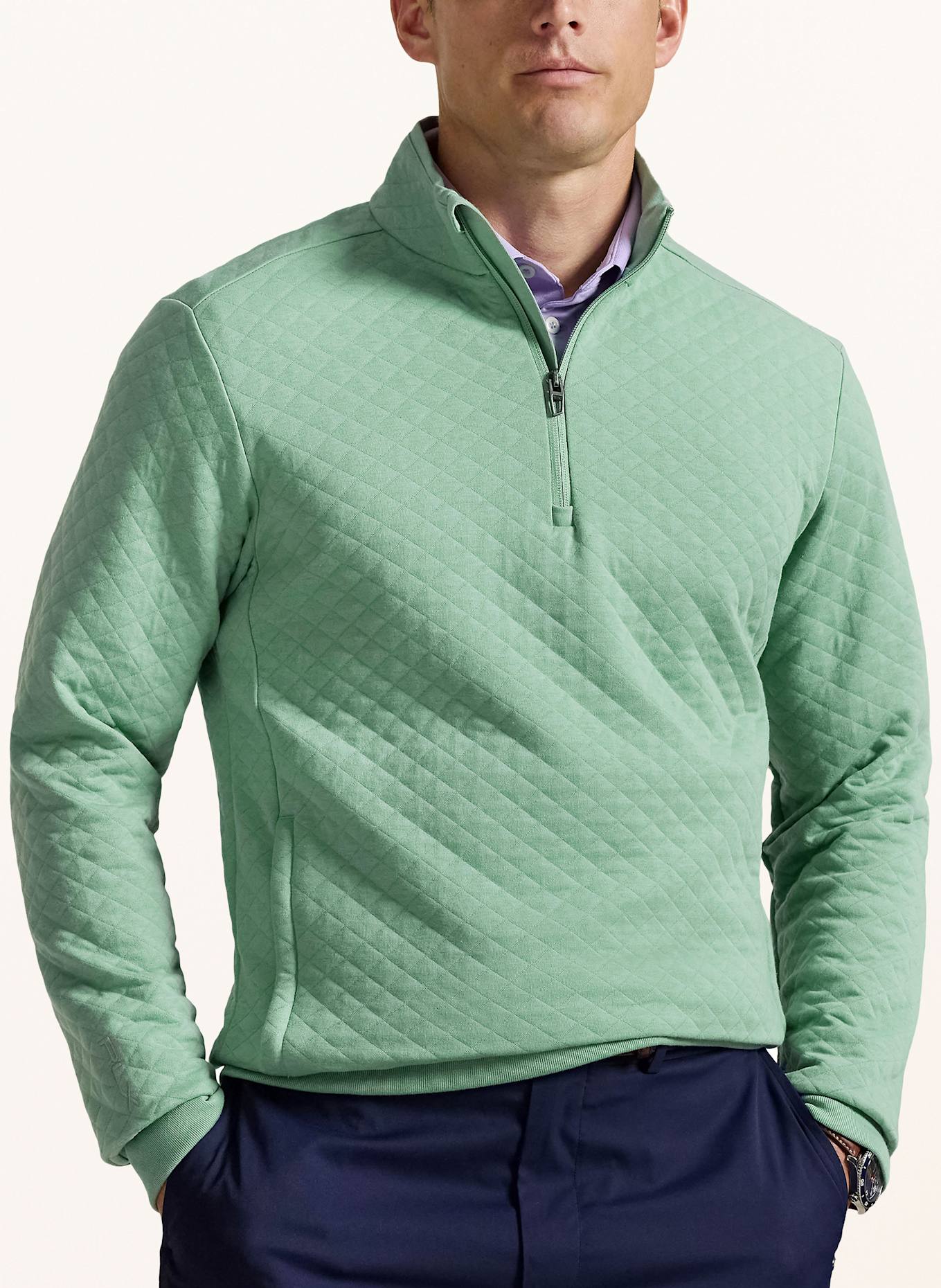 RLX RALPH LAUREN Sweat-Troyer: MINT