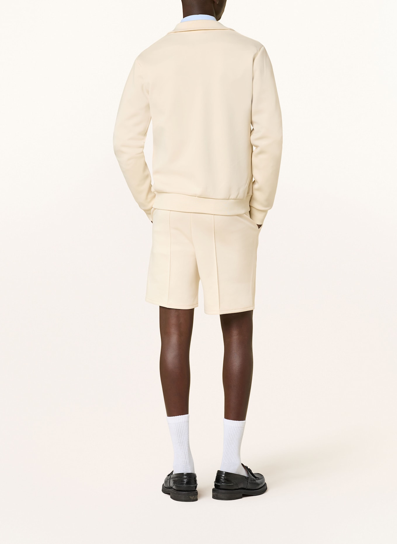 LES DEUX Trainingsjack BALLIER: ECRU