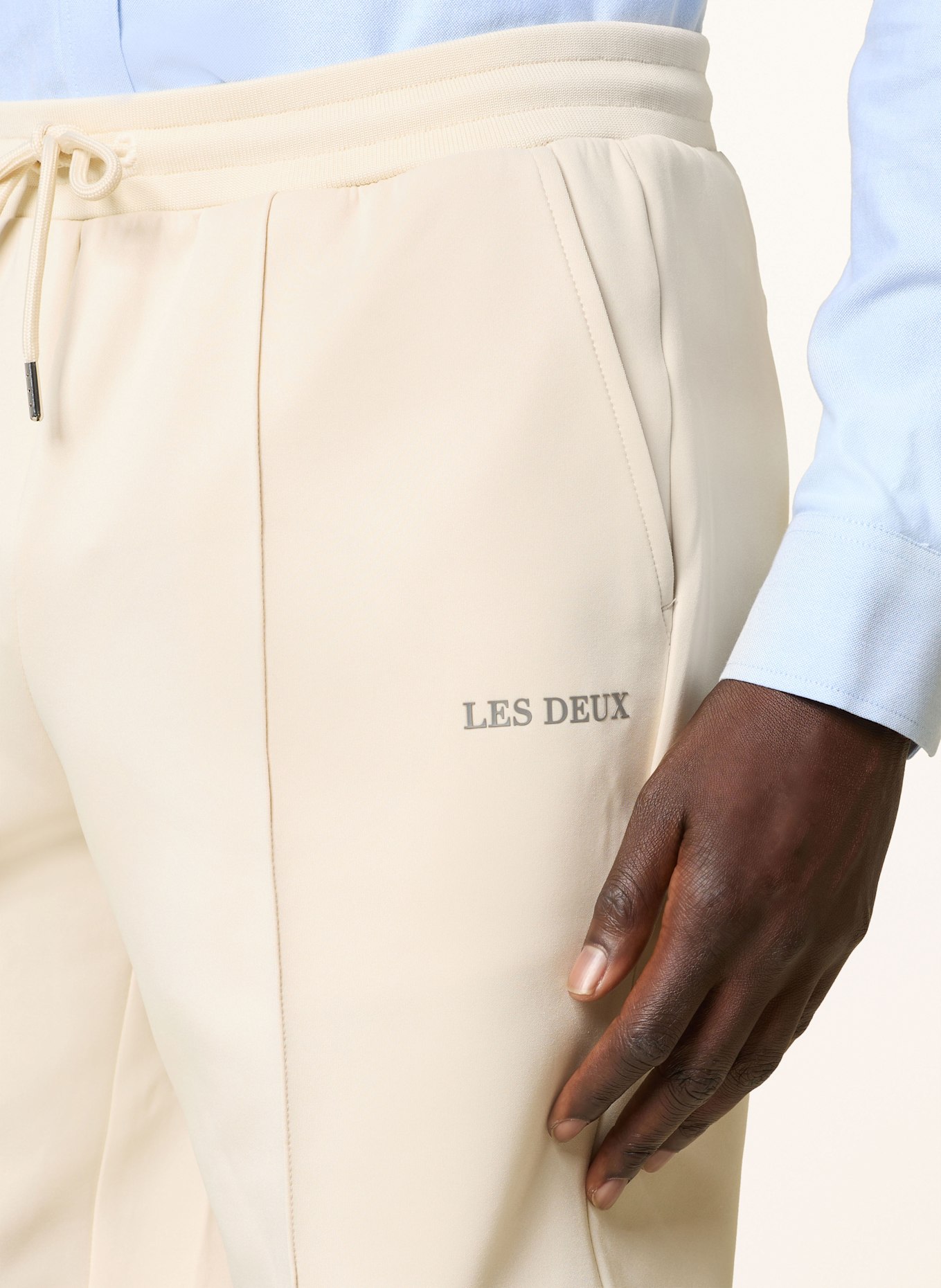 LES DEUX Jersey shorts: ECRU