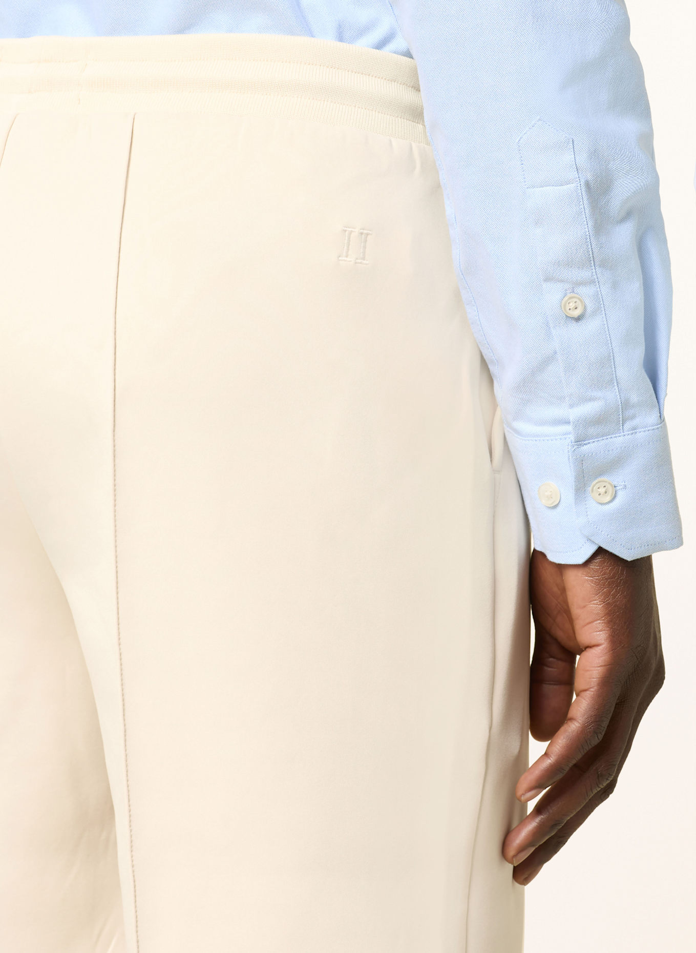 LES DEUX Jersey shorts: ECRU