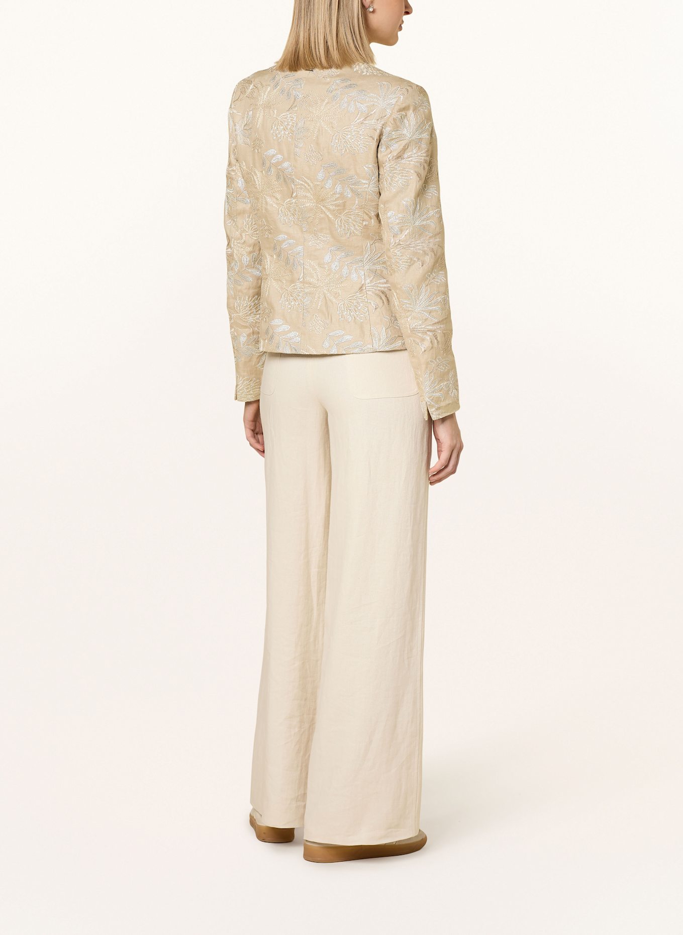 White Label Leinenjanker: BEIGE