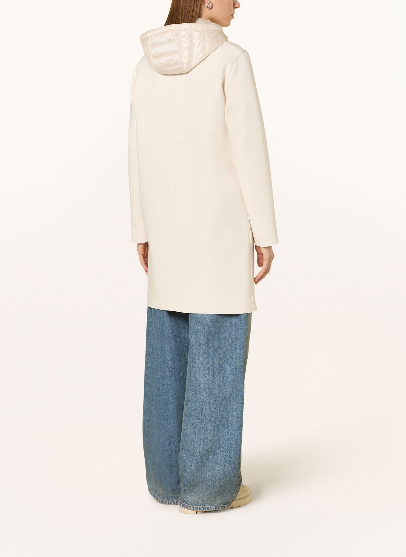 White Label Coat: ECRU