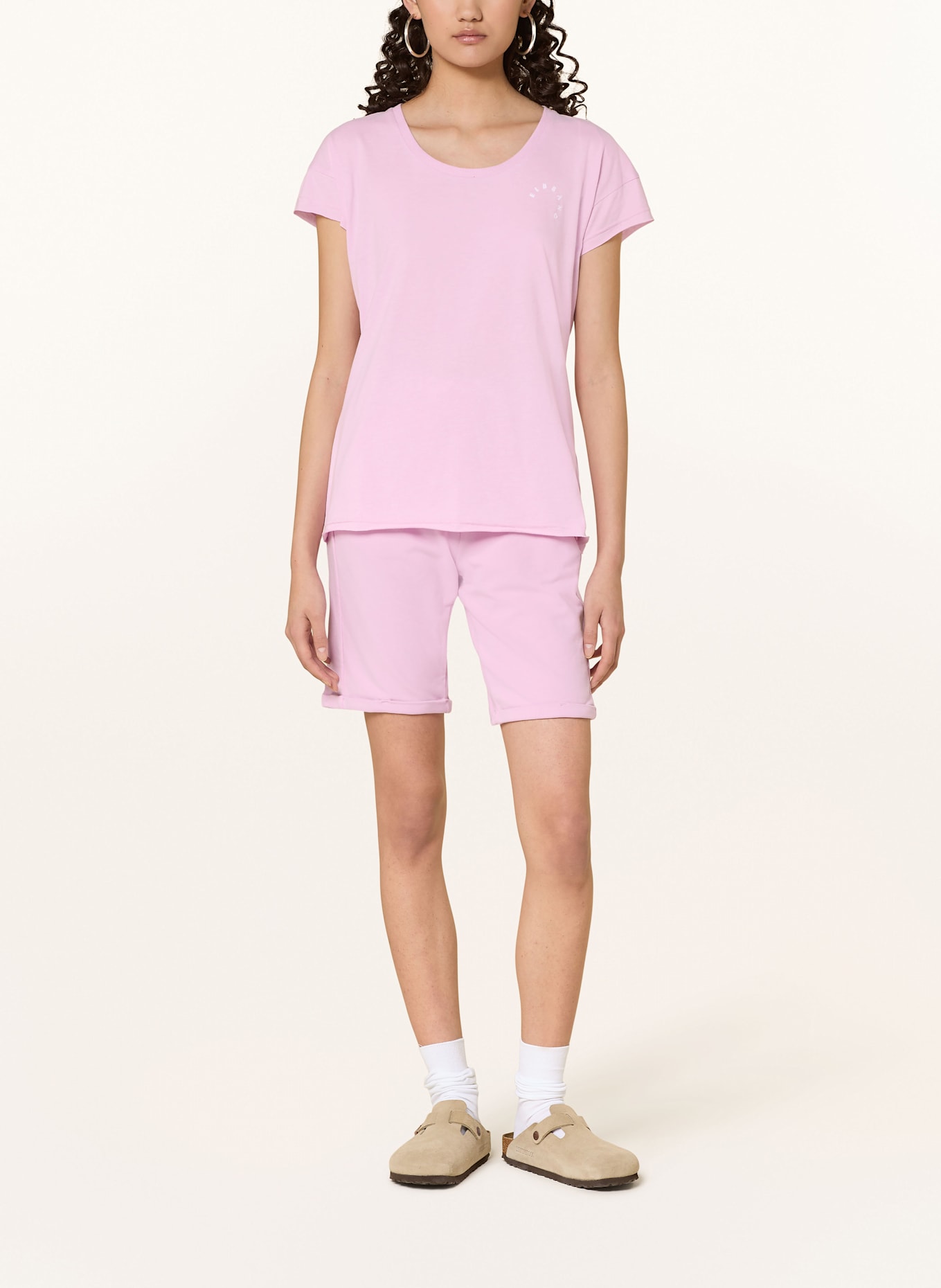 ELBSAND T-Shirt REA: ROSA