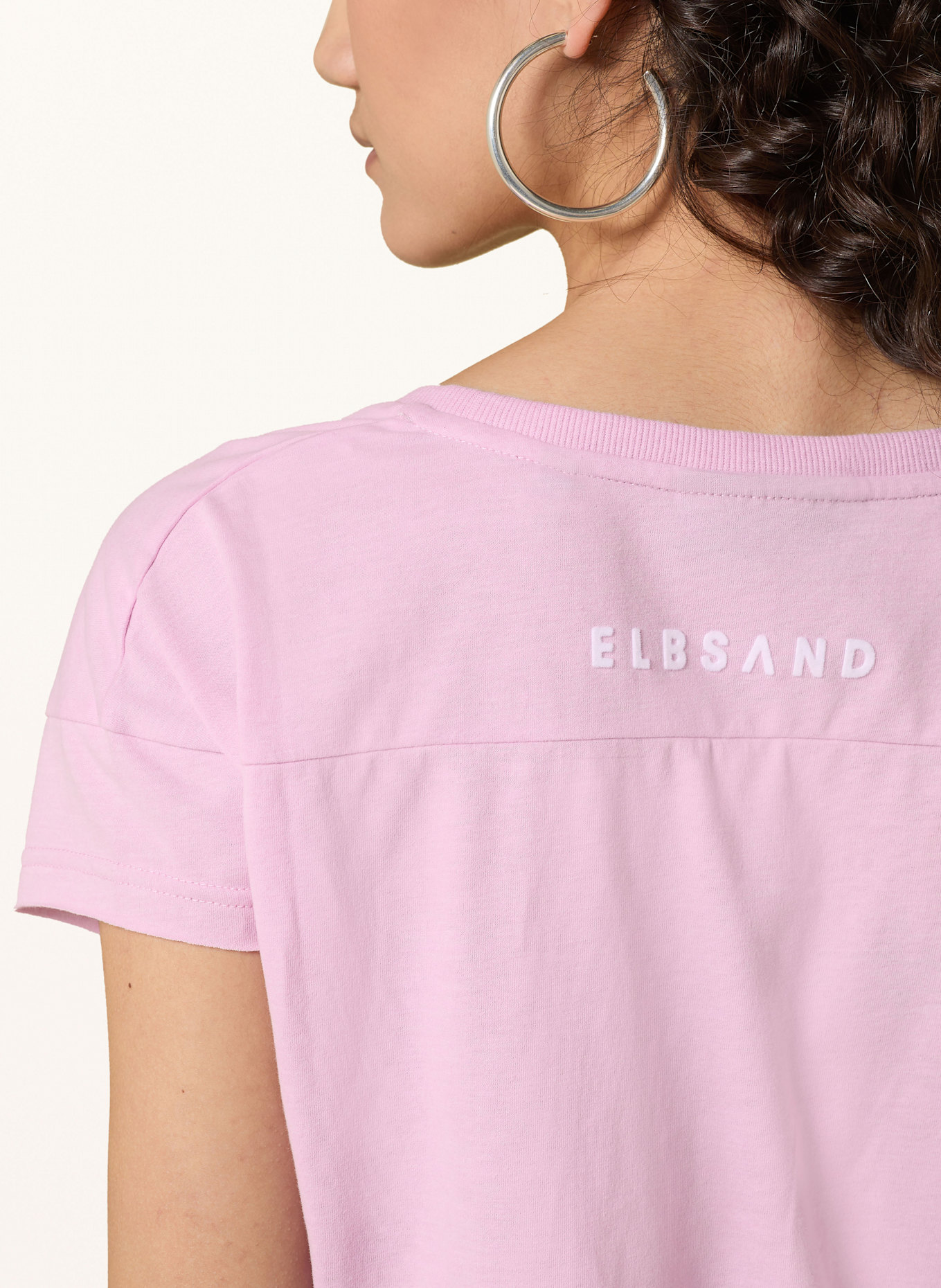 ELBSAND T-Shirt REA: ROSA