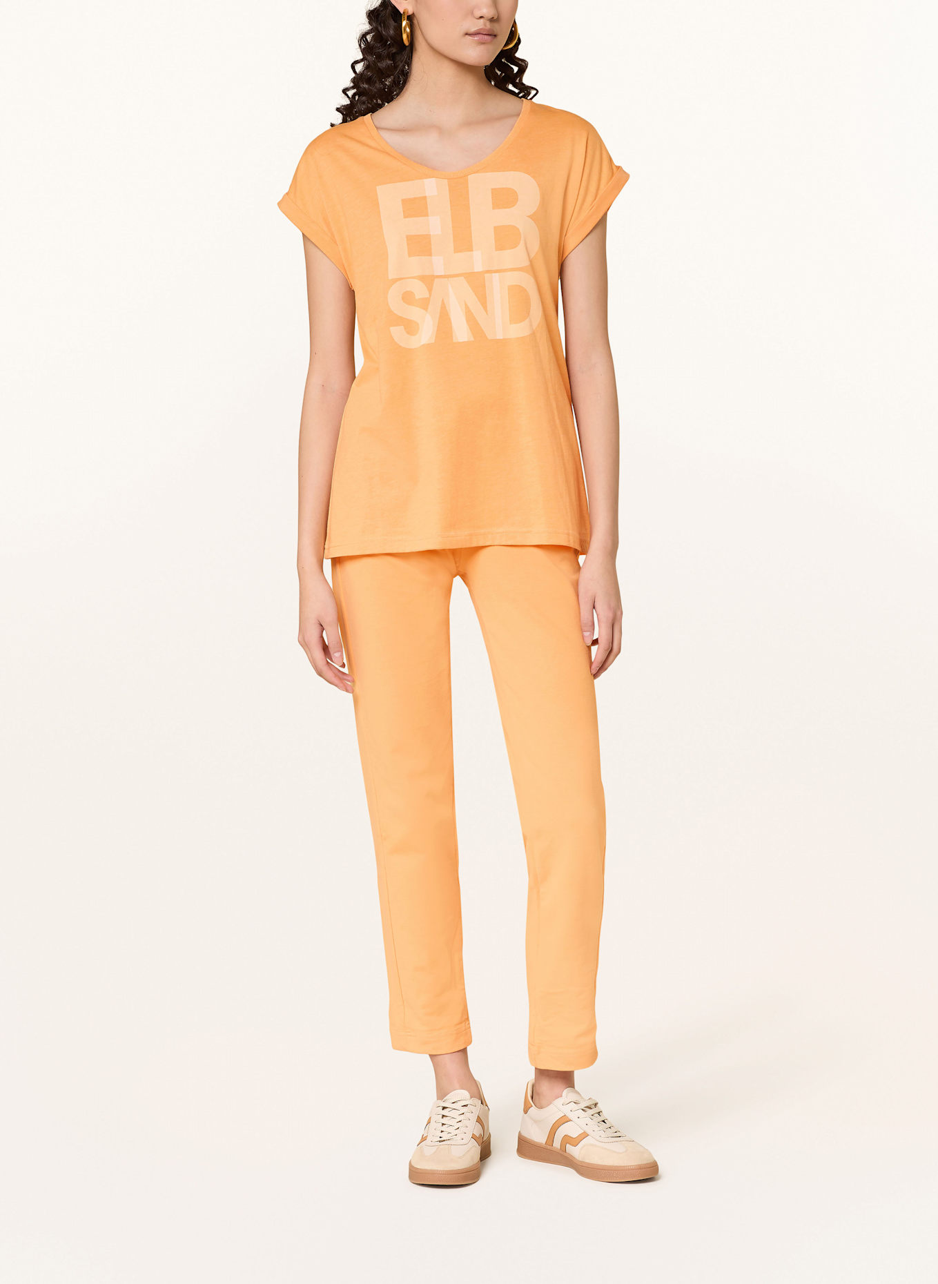 ELBSAND T-Shirt ELDIS: ORANGE
