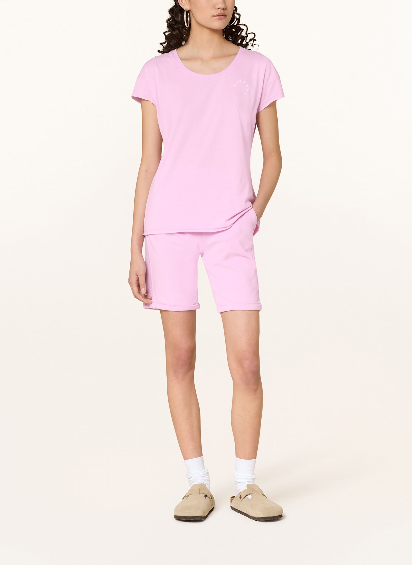 ELBSAND Sweatshorts BRINJANA: ROSA
