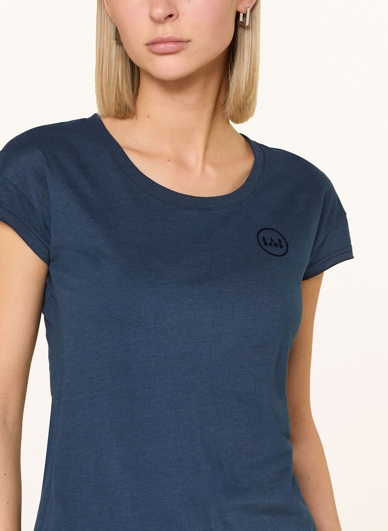 ELBSAND T-Shirt RAGNE: DUNKELBLAU