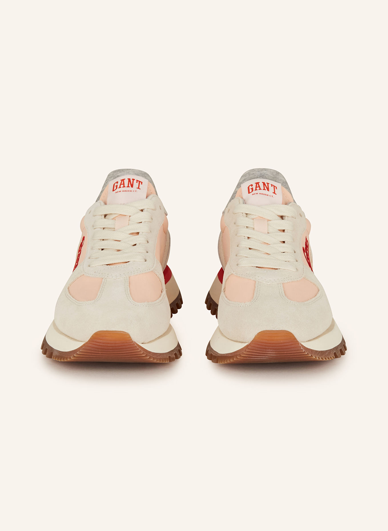 GANT Sneaker CAFFAY: CREME/ HELLROSA