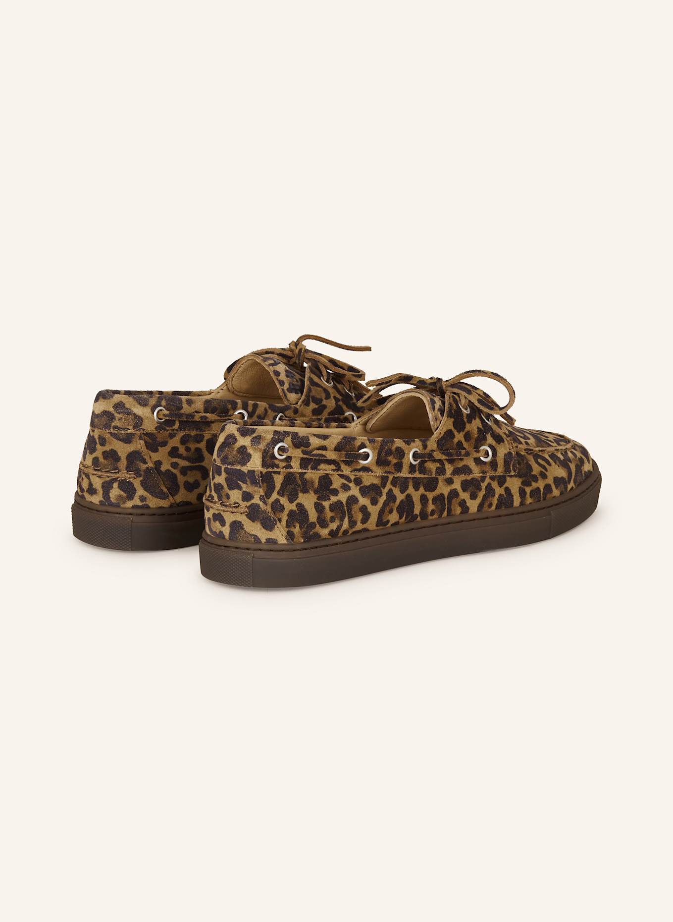 COPENHAGEN Boat shoes CPH160: CAMEL/ DARK BROWN/ BROWN