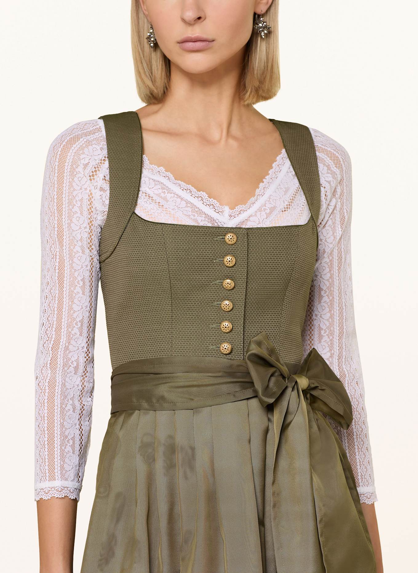 CocoVero Dirndl HEDI: KHAKI
