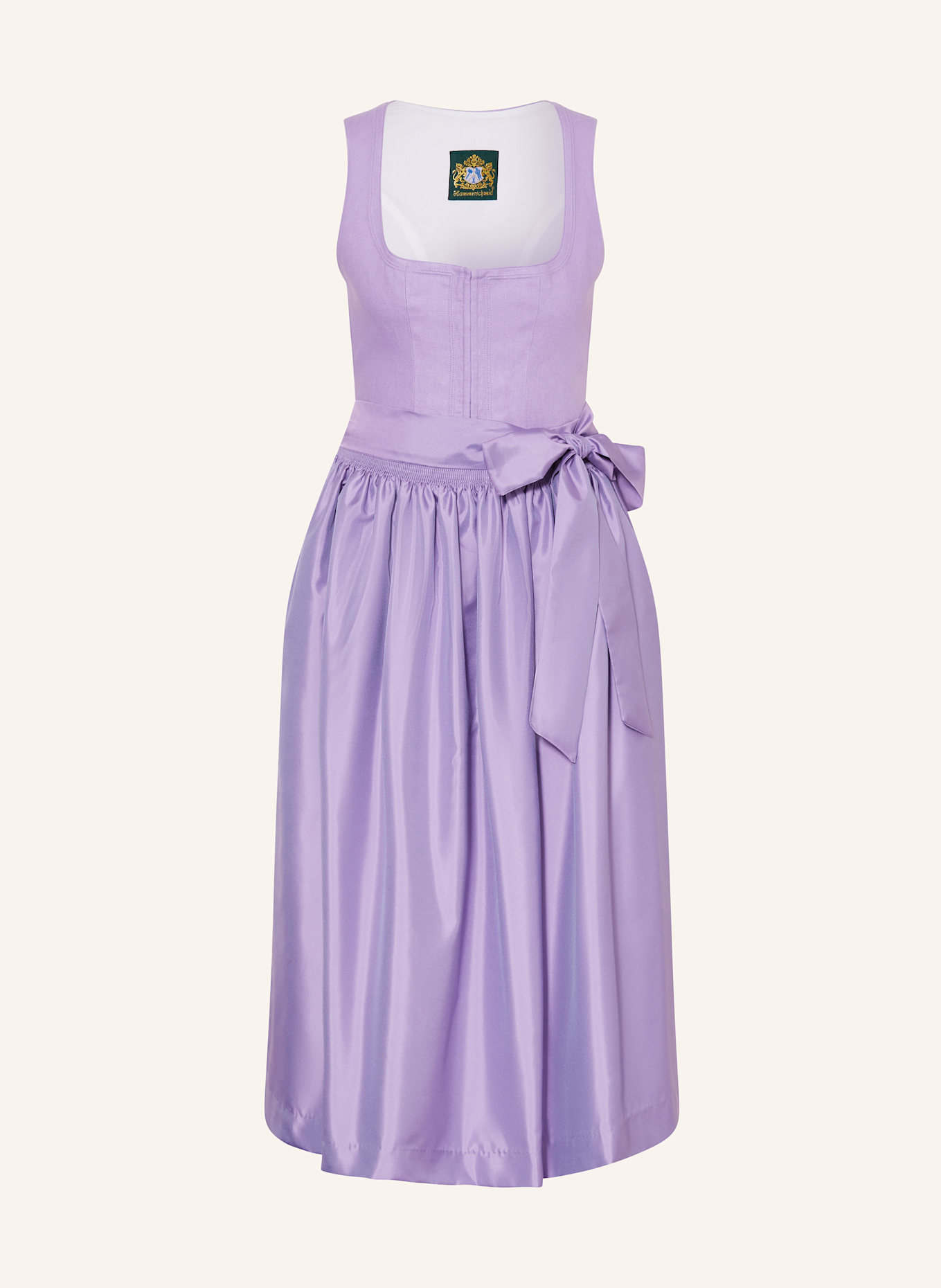 Hammerschmid Dirndl PLATTENSEE: LIGHT PURPLE/ WHITE