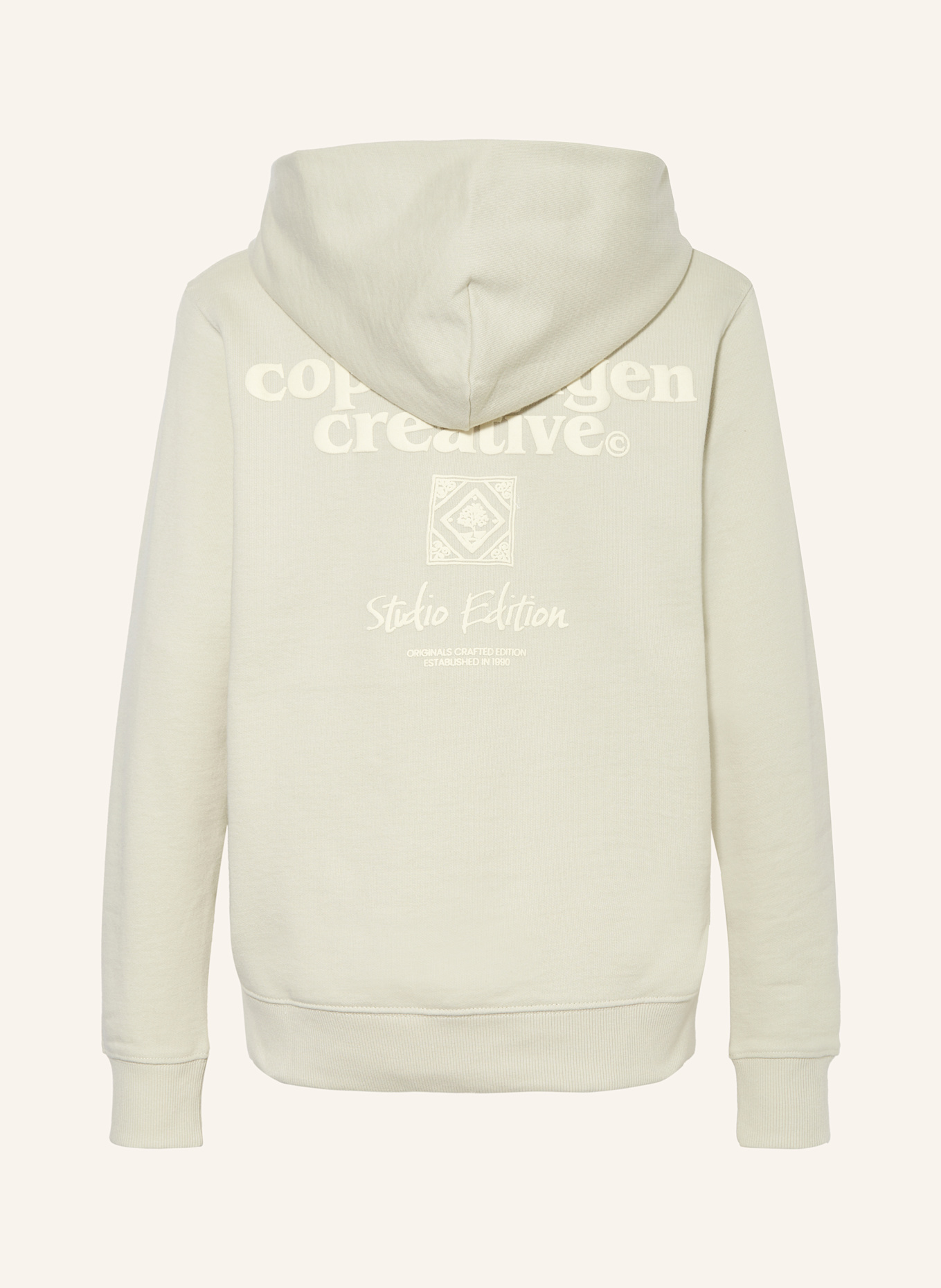 JACK&JONES Hoodie: CREME