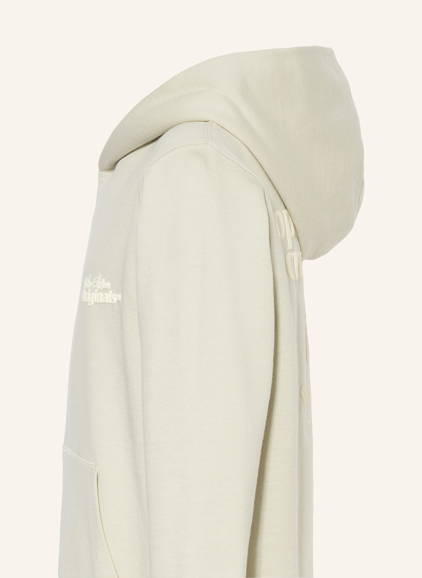 JACK&JONES Hoodie: CREME