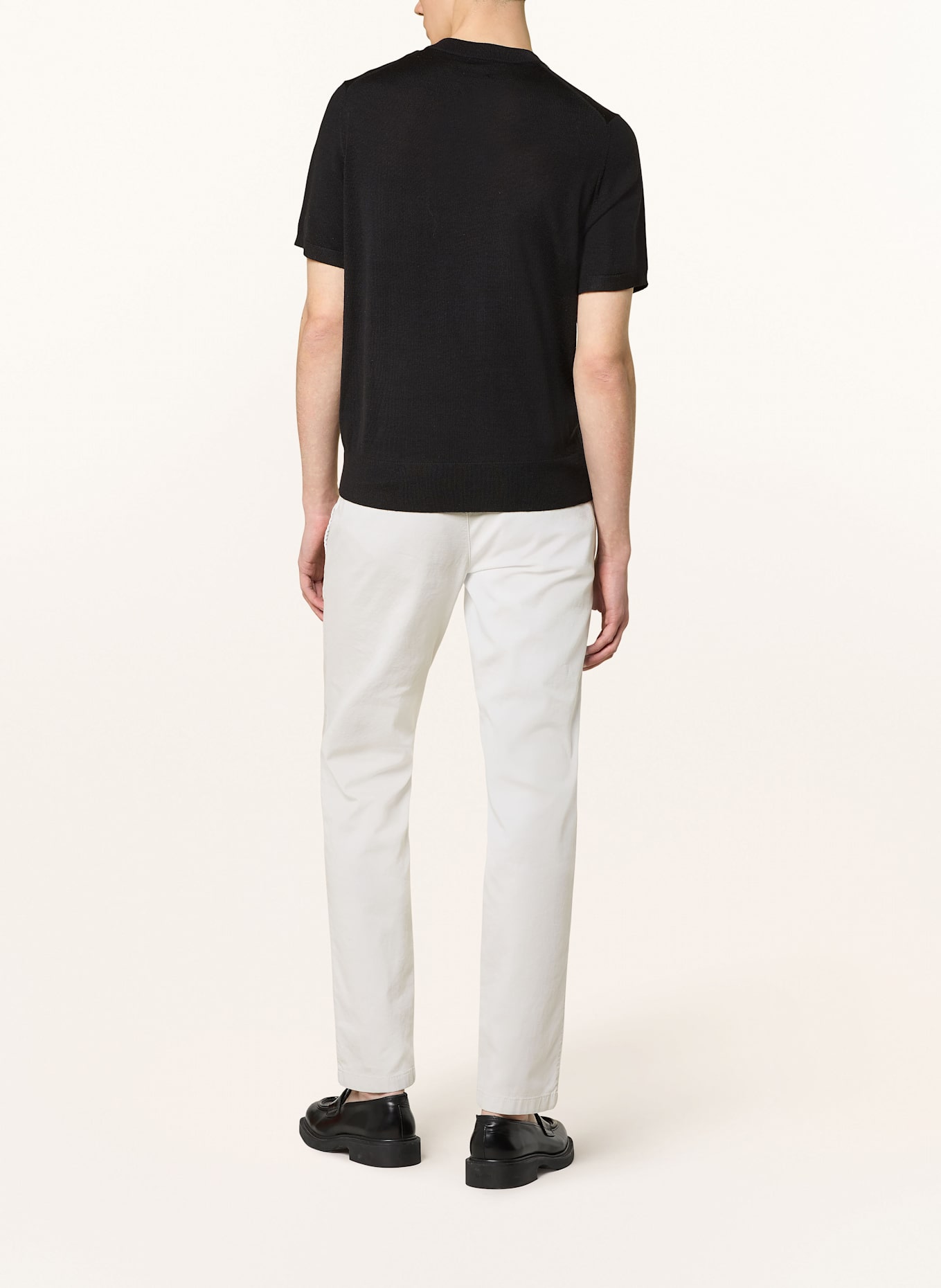 HILTL Chino Slim Fit: HELLGRAU