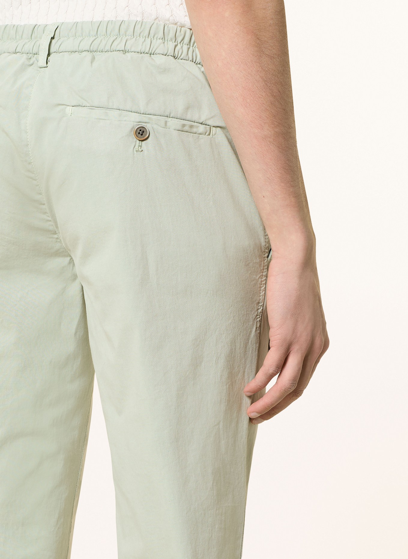 HILTL Chino TRENTO Slim Fit: LIGHT GREEN