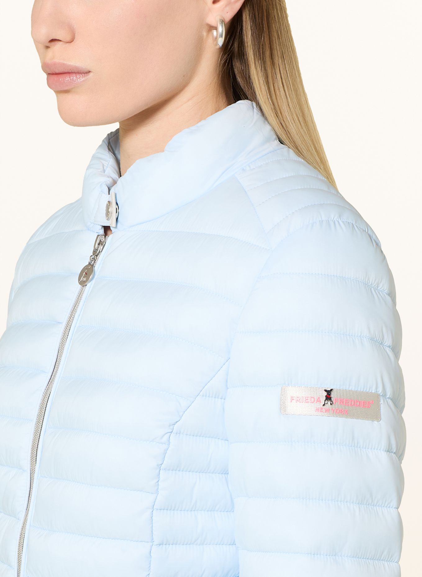 FRIEDA & FREDDIES Steppjacke JUDY: HELLBLAU