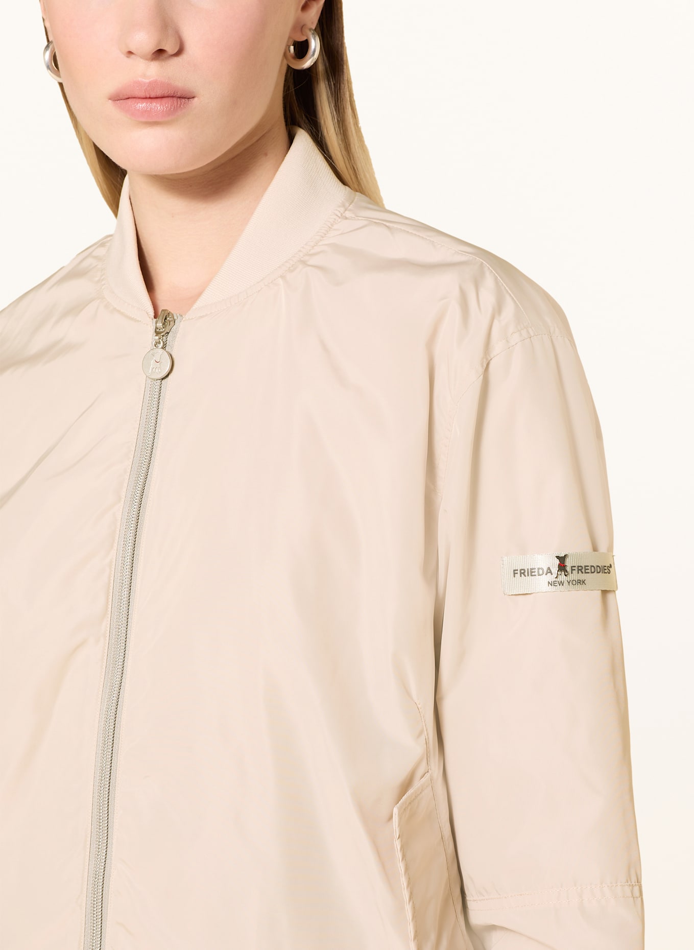 FRIEDA & FREDDIES Blouson BROOKLYN NEO: HELLGRAU