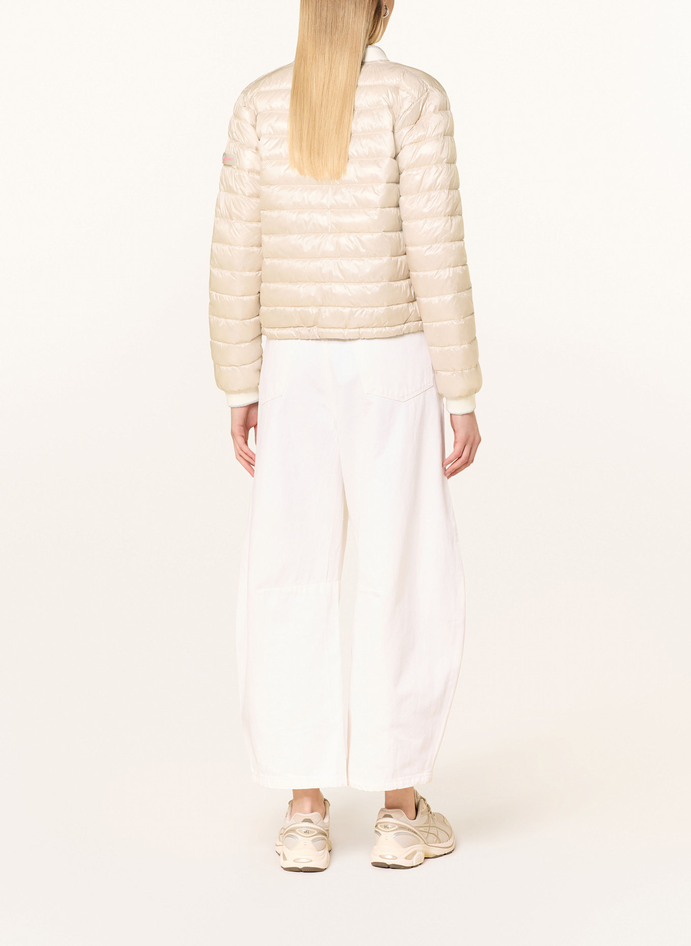 FRIEDA & FREDDIES Blouson KEIRA mit Glitzergarn: CREME