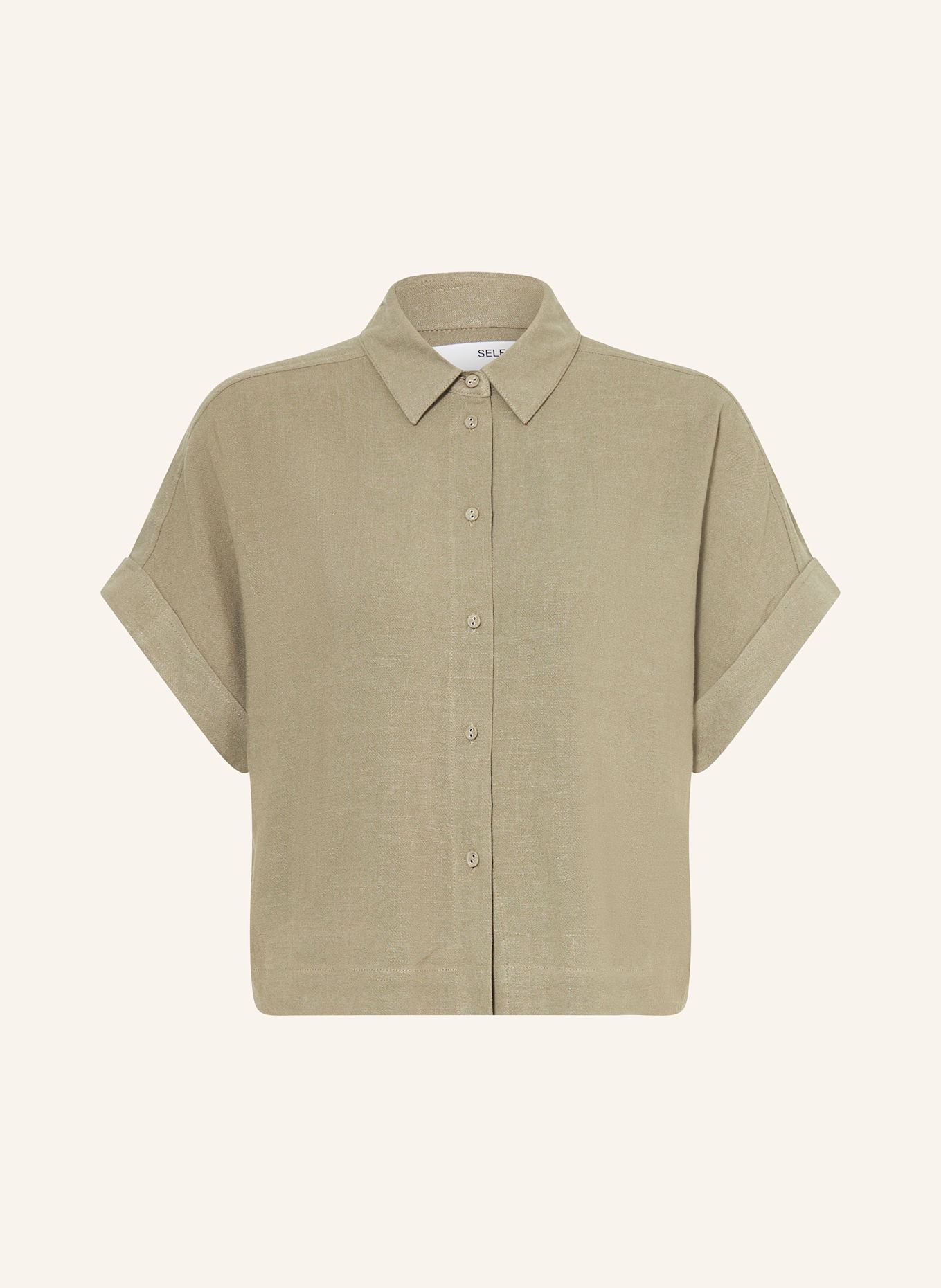 SELECTED Femme Hemdbluse: HELLGRÜN