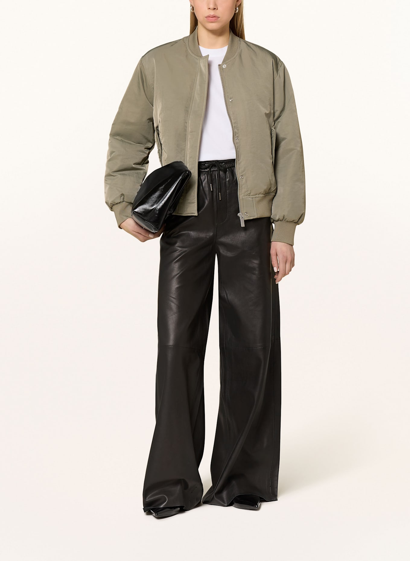 SELECTED Femme Daunenblouson: HELLGRÜN