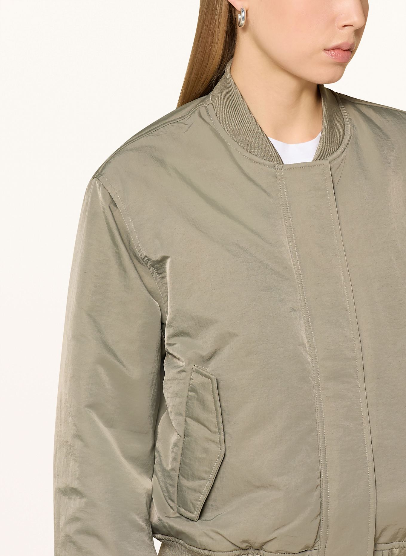 SELECTED Femme Daunenblouson: HELLGRÜN