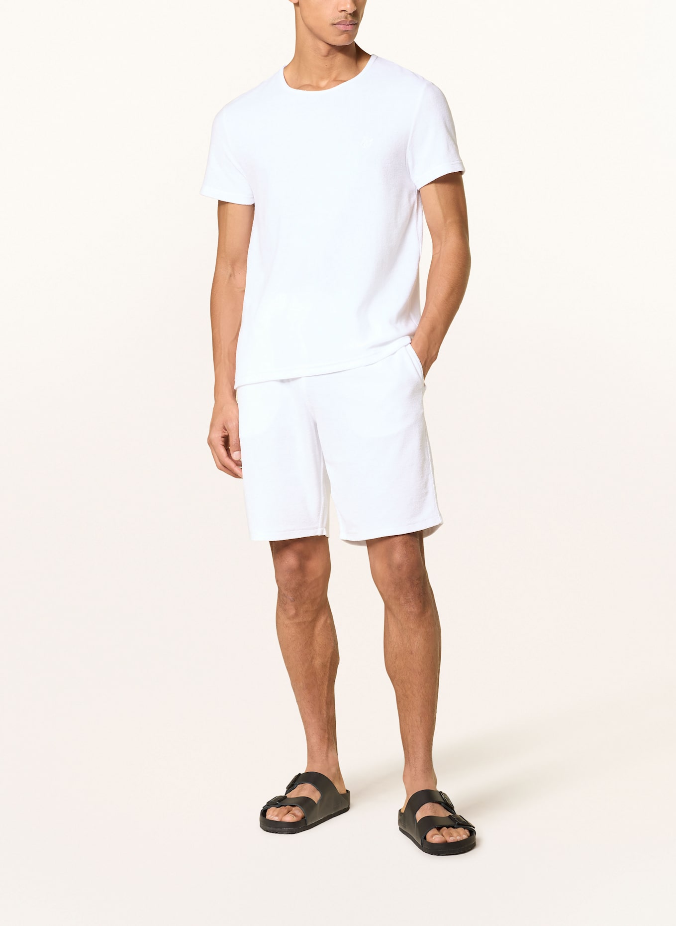 VILEBREQUIN Tričko TIRAMISU z froté: BÍLÁ