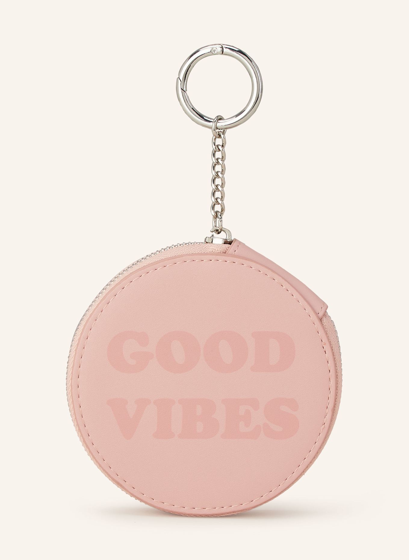 SEIDENFELT Taschenanhänger: ROSÉ