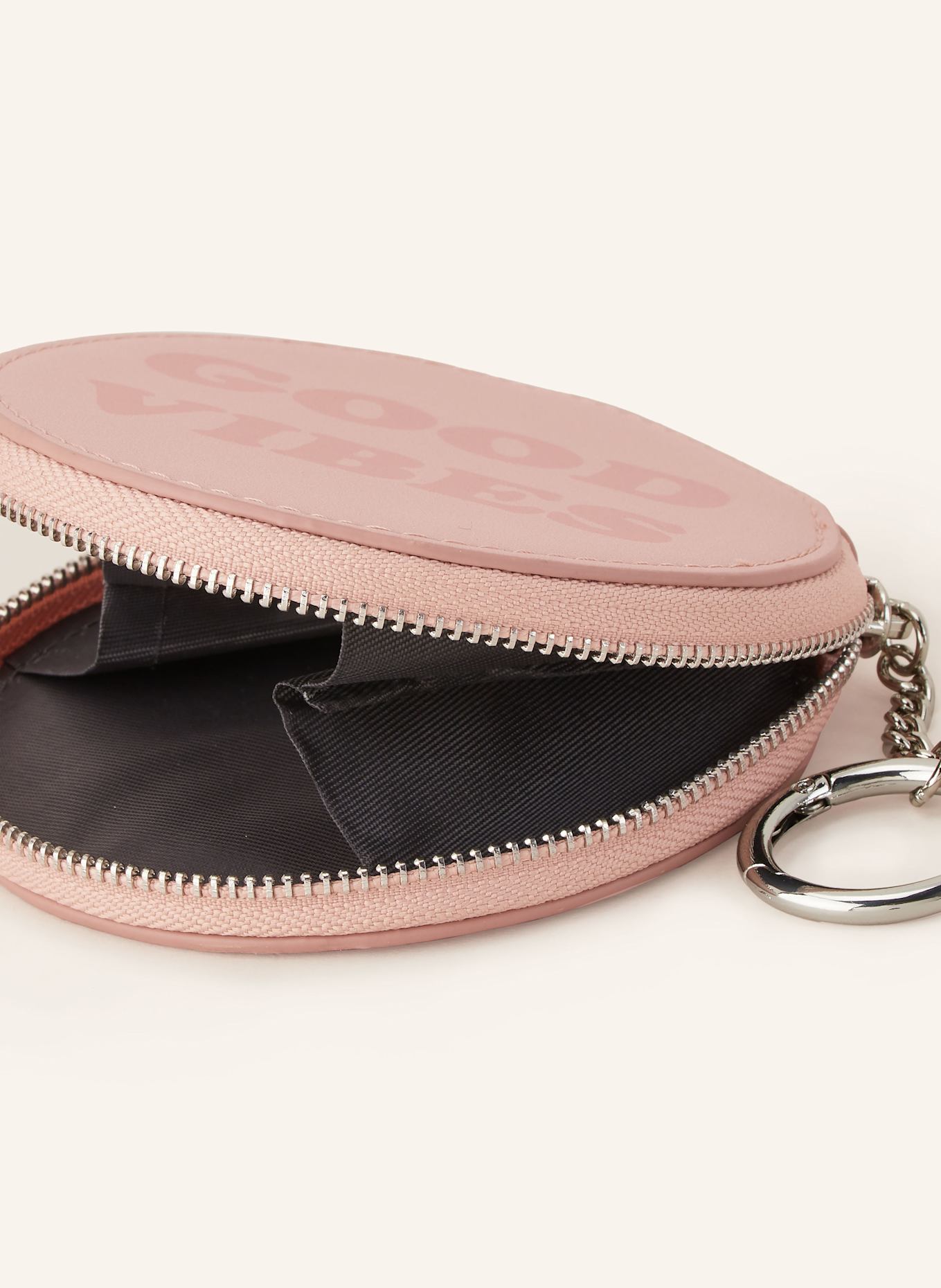 SEIDENFELT Taschenanhänger: ROSÉ