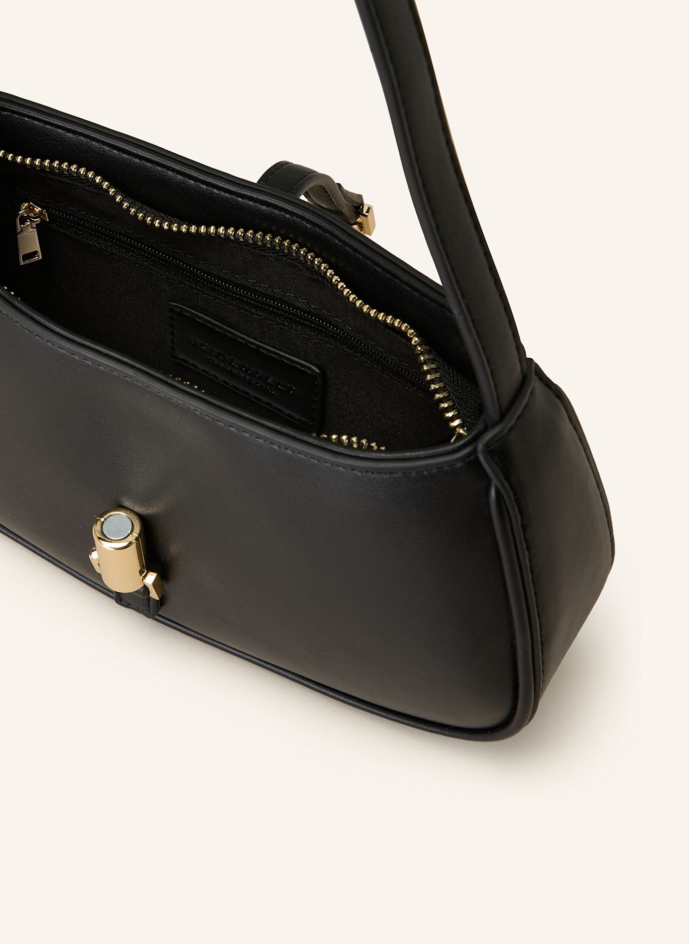 SEIDENFELT LOVIISA shoulder bag: BLACK