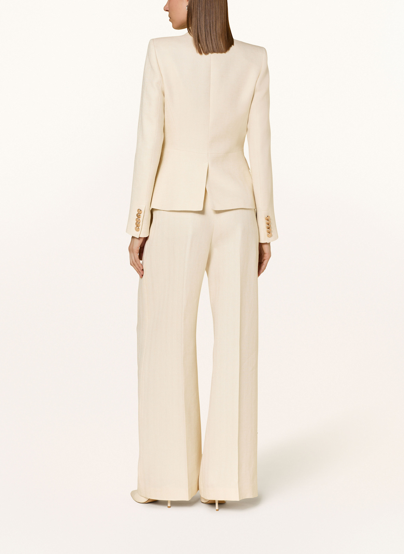 SLY 010 Blezer ARIA z lnem: ECRU