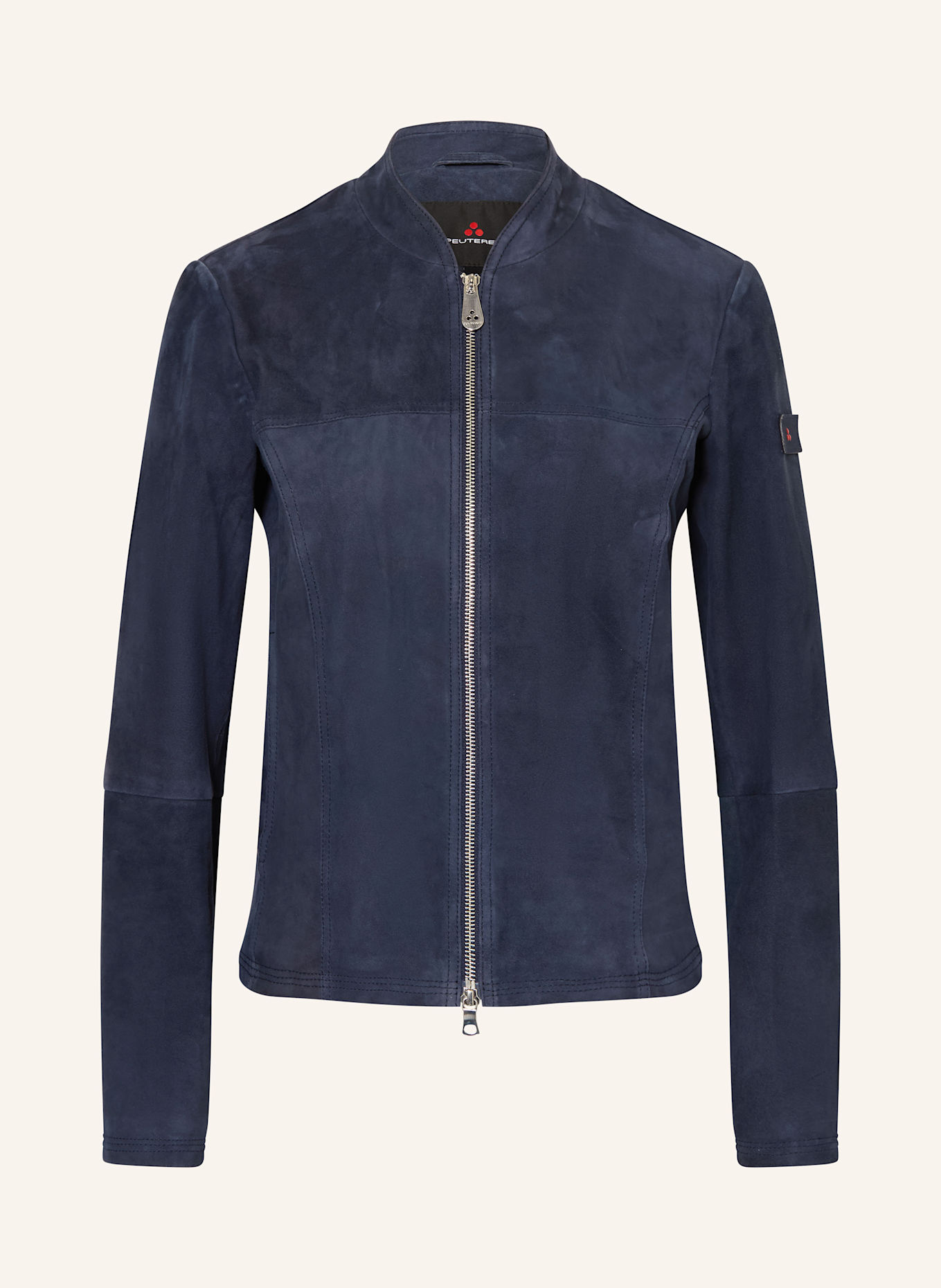 PEUTEREY Lederjacke: DUNKELBLAU