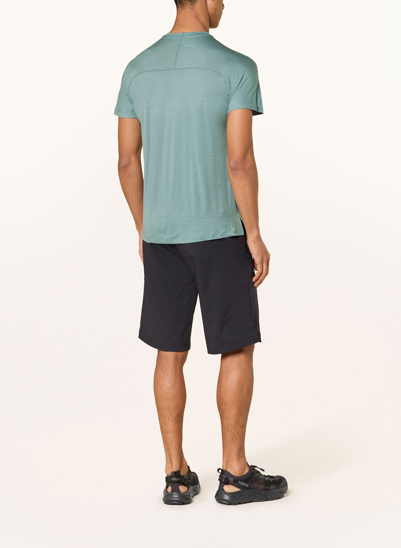 icebreaker T-Shirt MERINOFINE™ ACE aus Merinowolle: HELLBLAU