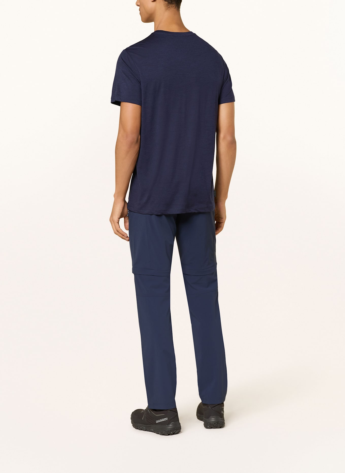 icebreaker T-Shirt MERINO 150 TECH LITE™ aus Merinowolle: DUNKELBLAU