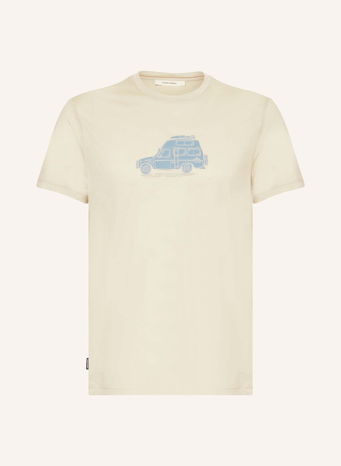 icebreaker T-Shirt MERINO 150 TECH LITE™ aus Merinowolle: GRAU
