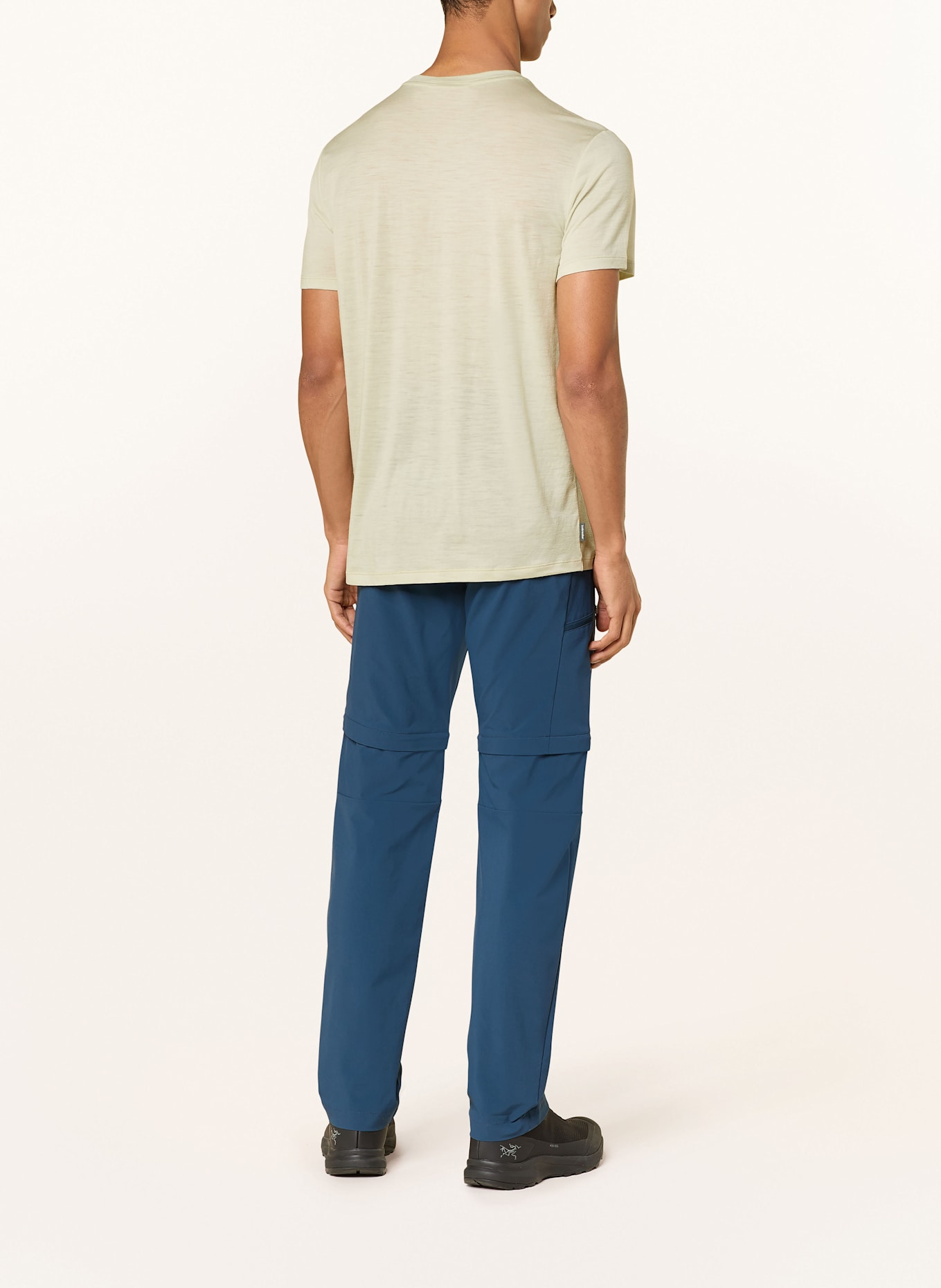 icebreaker T-Shirt MERINO 150 TECH LITE™ aus Merinowolle: GRAU