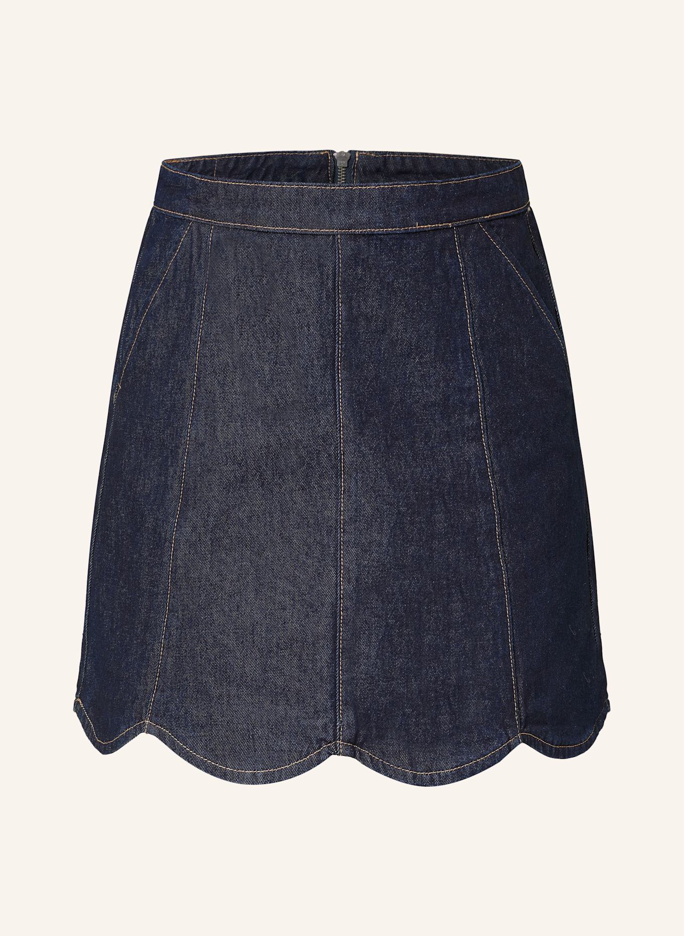 Y.A.S. Džínová sukně: DARK BLUE DENIM