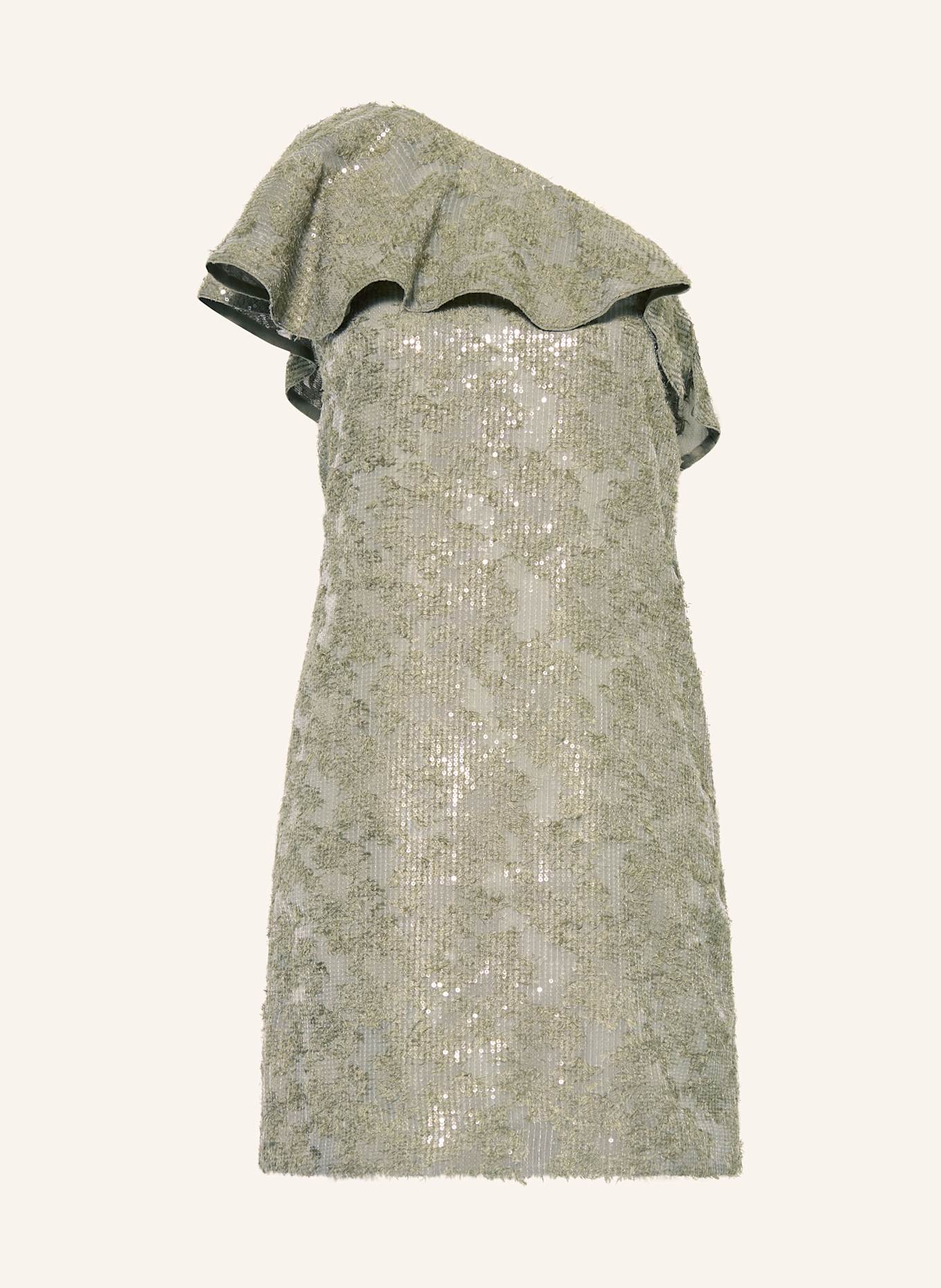 DOROTHEE SCHUMACHER Cocktailkleid SEQUIN STATEMENT mit Pailletten: OLIV
