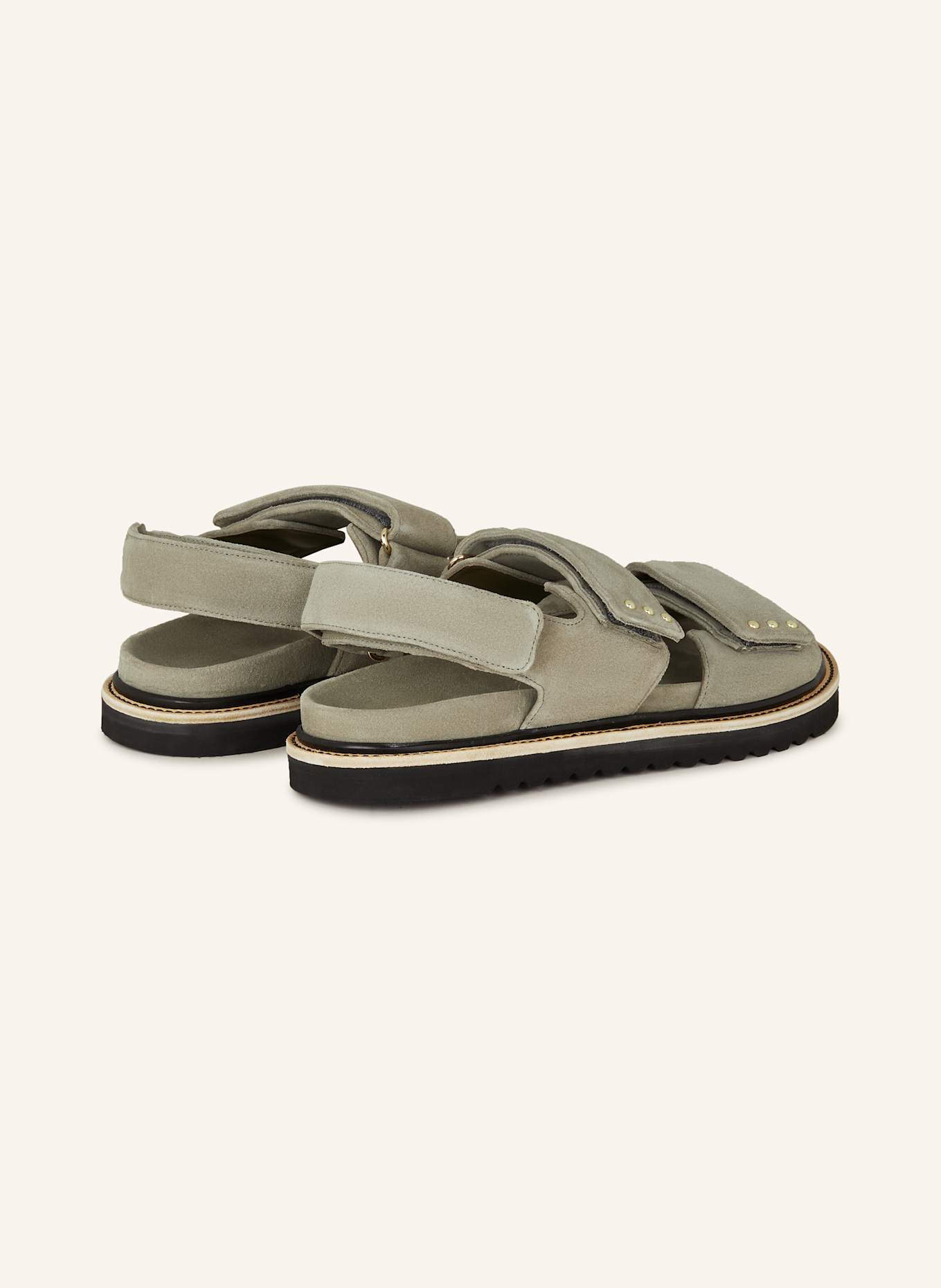 DOROTHEE SCHUMACHER Pantoletten SUEDE SENSATION mit Nieten: MINT