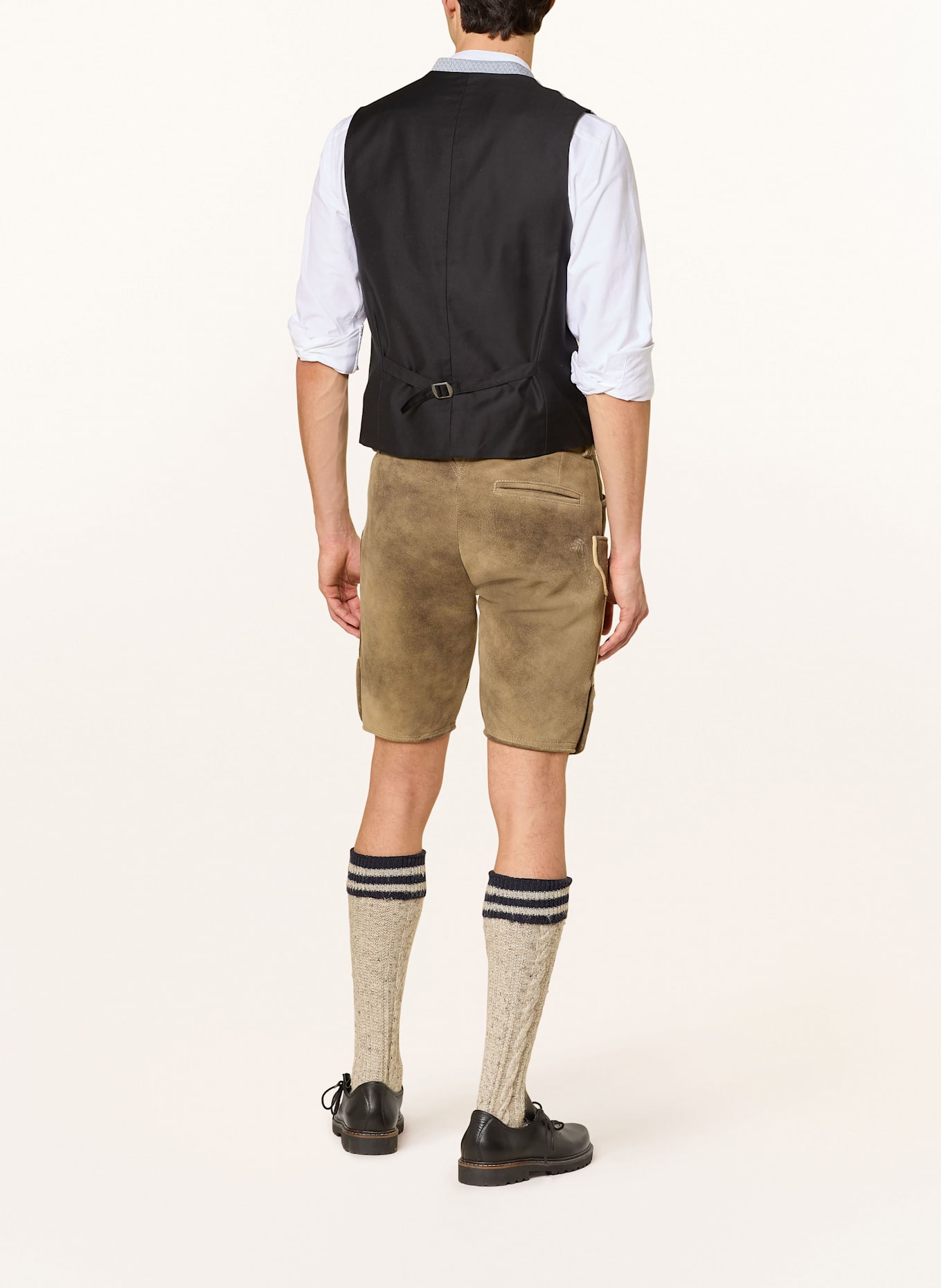 Hammerschmid Trachtenweste TOBIAS: HELLBLAU / DUNKELBLAU