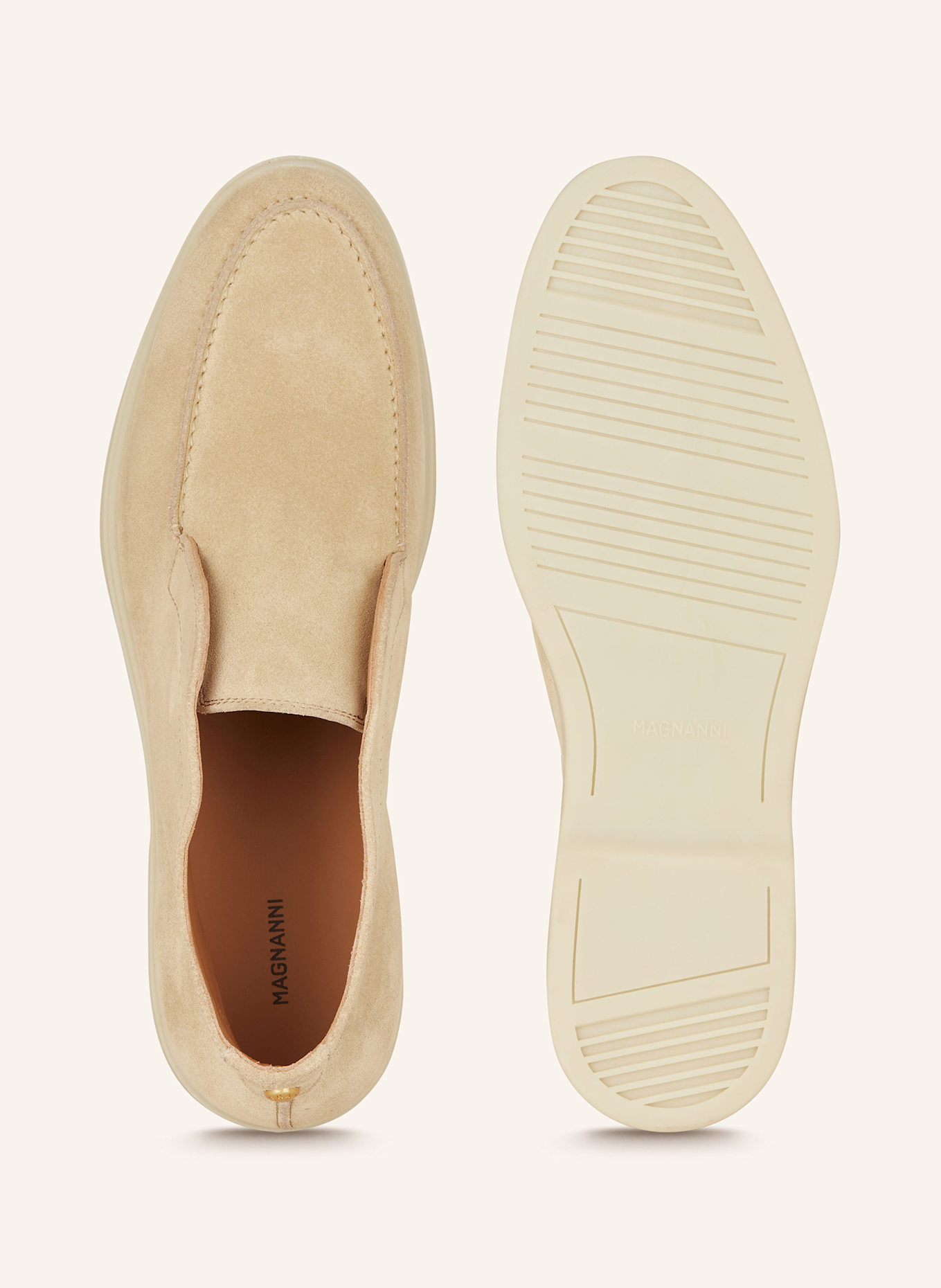 MAGNANNI Slip-ons: CAMEL
