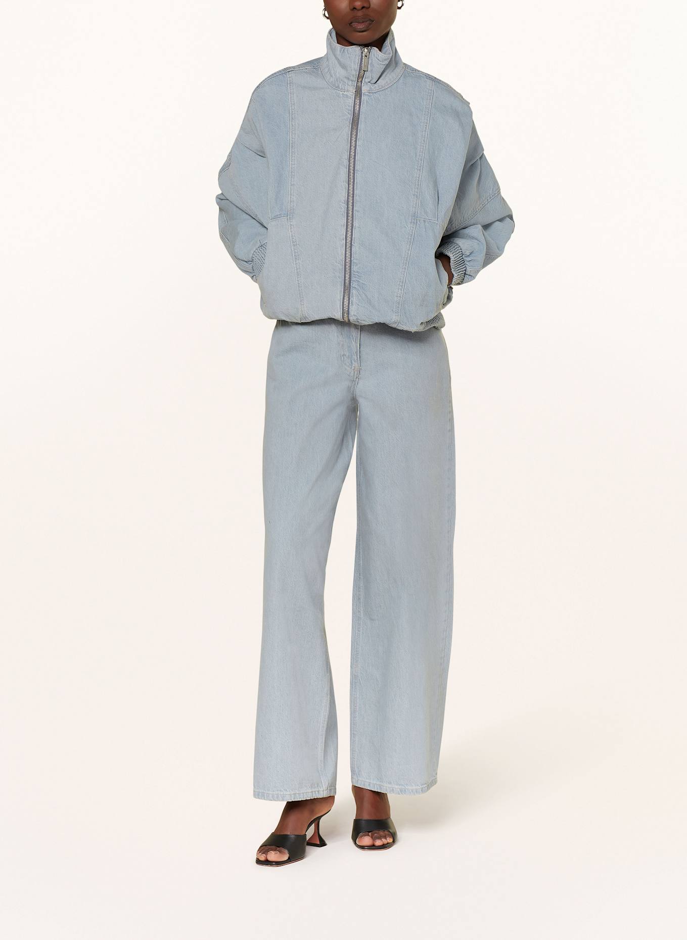 REMAIN Denim jacket: 3052 Subdued Blue