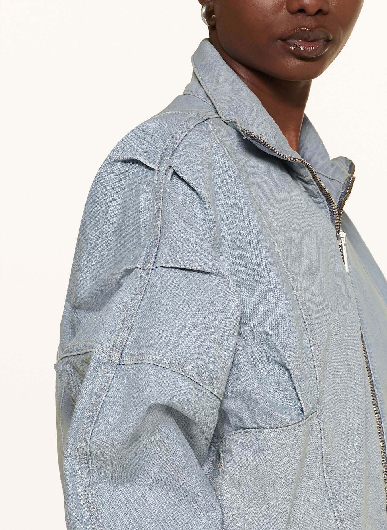 REMAIN Denim jacket: 3052 Subdued Blue