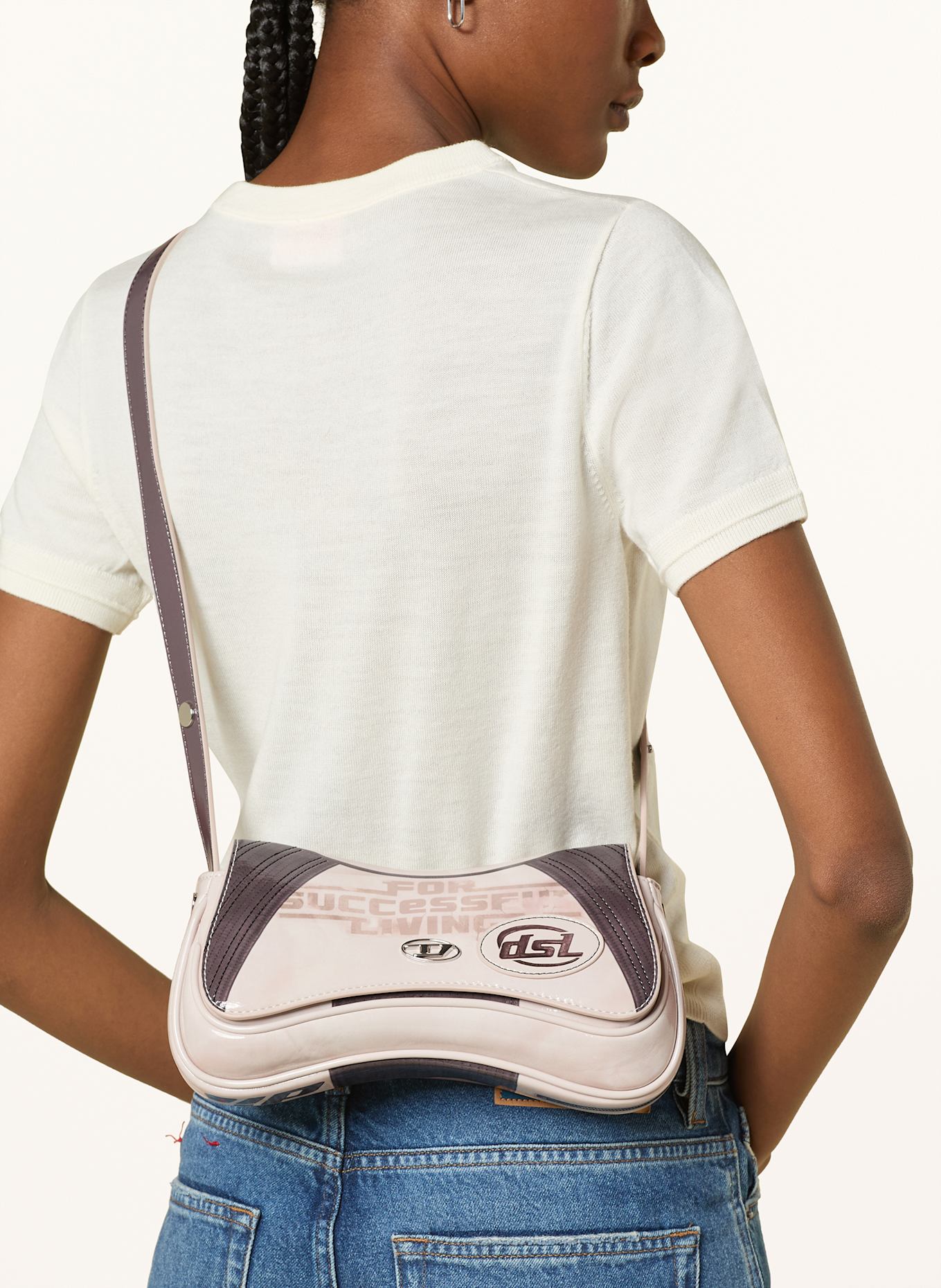 DIESEL Clutch PLAY PLAY: CREAM/ TAUPE