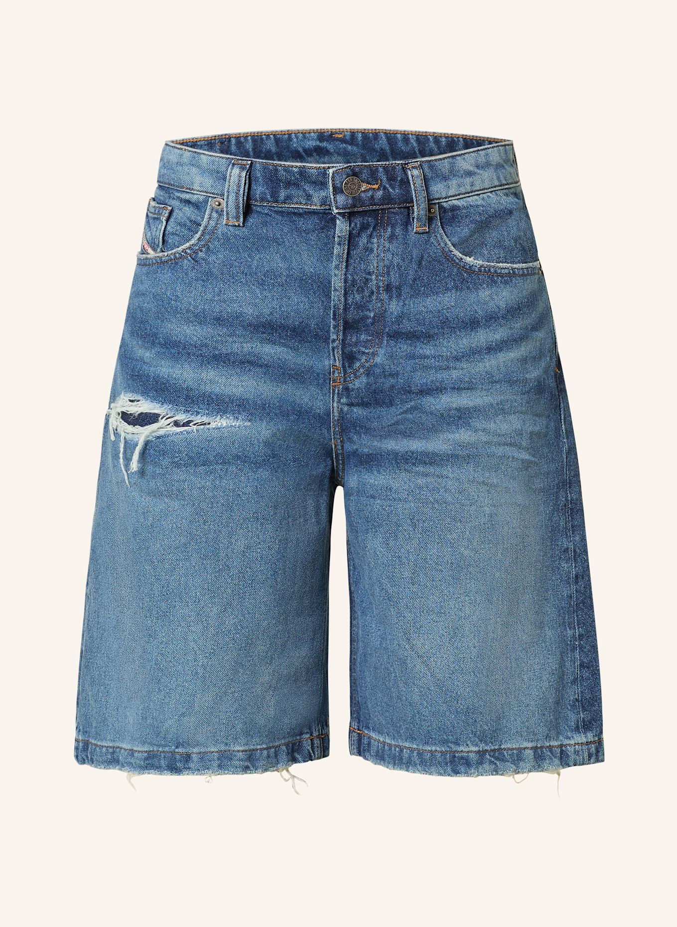 DIESEL Jeansshorts DE-SIRE: BLAU