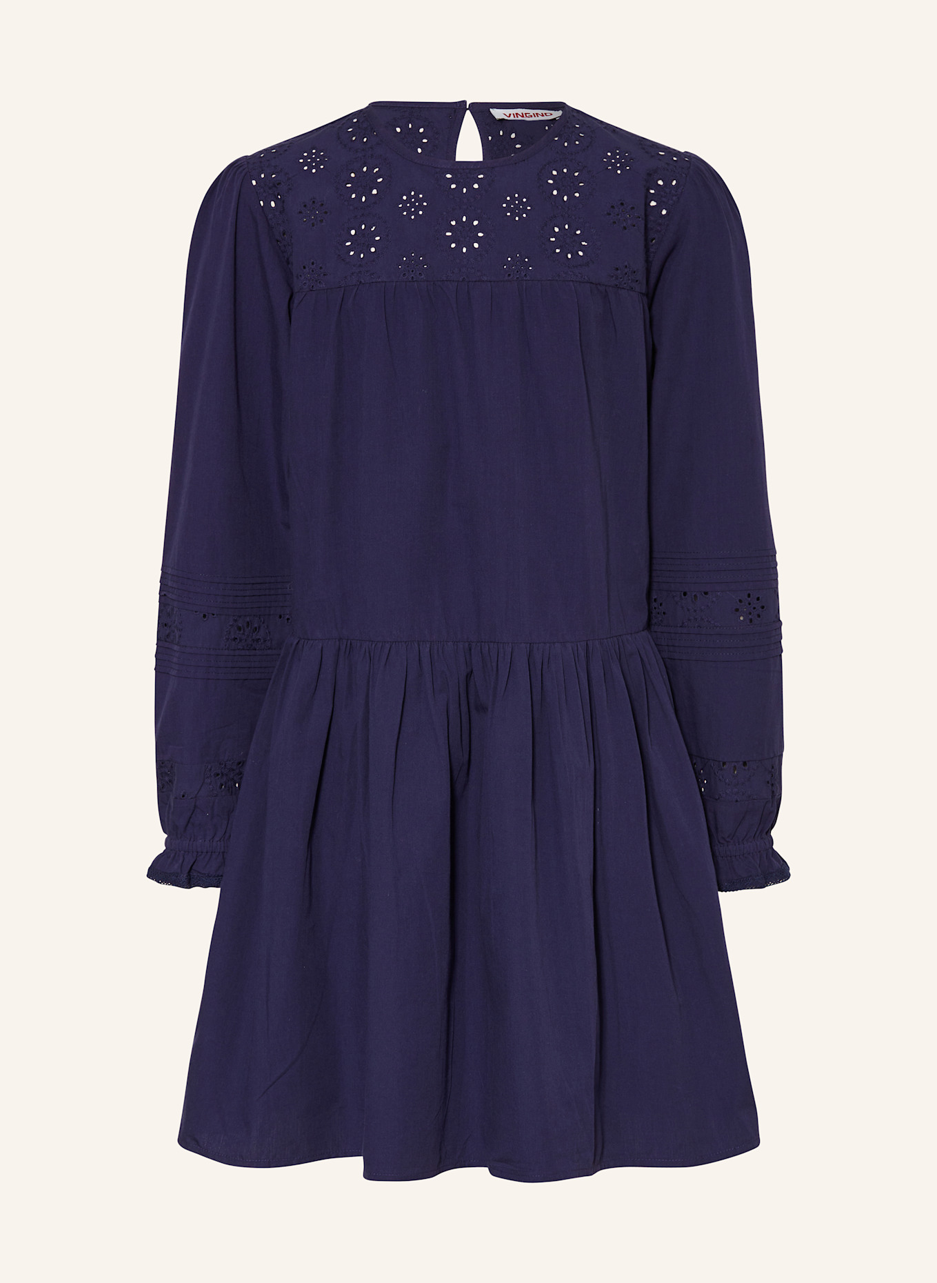 VINGINO Kleid PAROLA mit Spitze: DUNKELBLAU