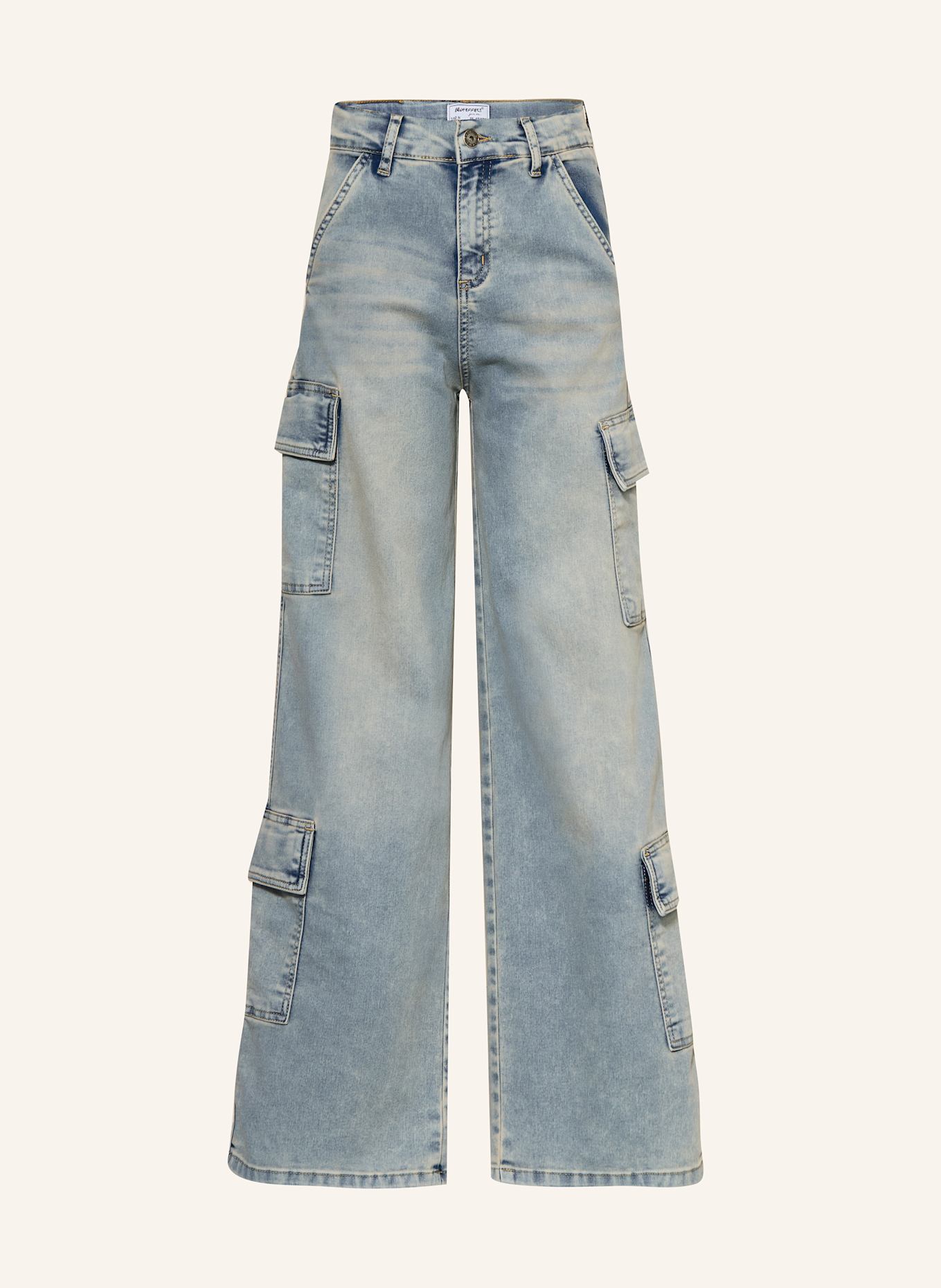 BLUE EFFECT Cargo-Jeans: 9879 Light Blue Used