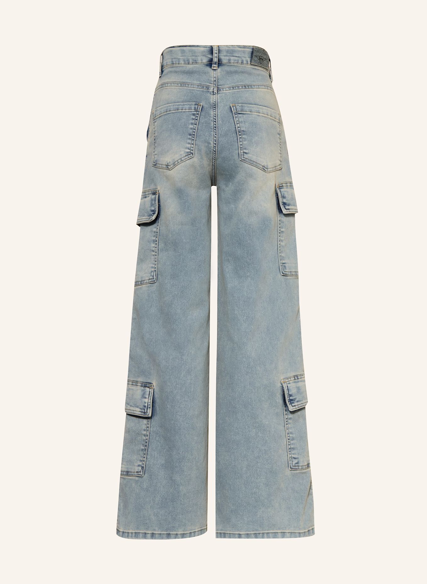 BLUE EFFECT Cargo-Jeans: 9879 Light Blue Used