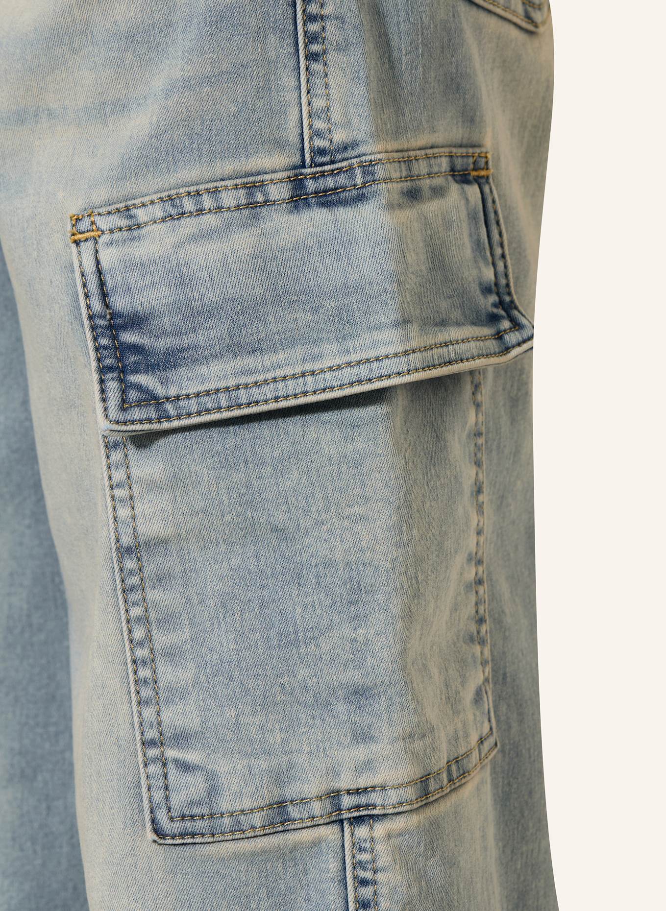 BLUE EFFECT Cargo-Jeans: 9879 Light Blue Used