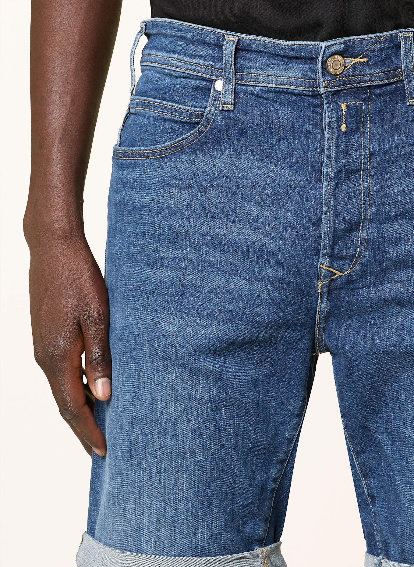 REPLAY Jeansshorts RBJ.981 Tapered Fit: 007 DARK BLUE